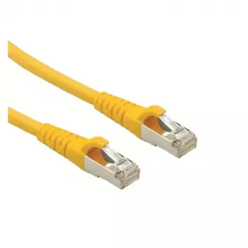Netwerkkabel ROLINE CAT.6a S/FTP stekker S-STP 7m geel