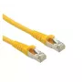 Netwerkkabel ROLINE CAT.6a S/FTP stekker S-STP 7m geel
