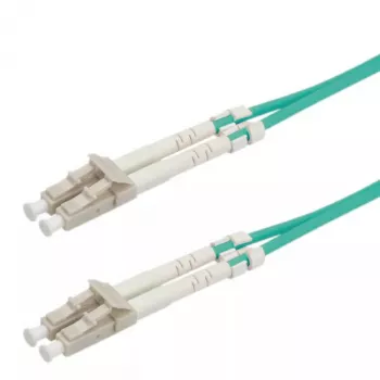Glasvezel-jumperkabel ROLINE LC/LC OM3 50/125µm turquoise 2 m