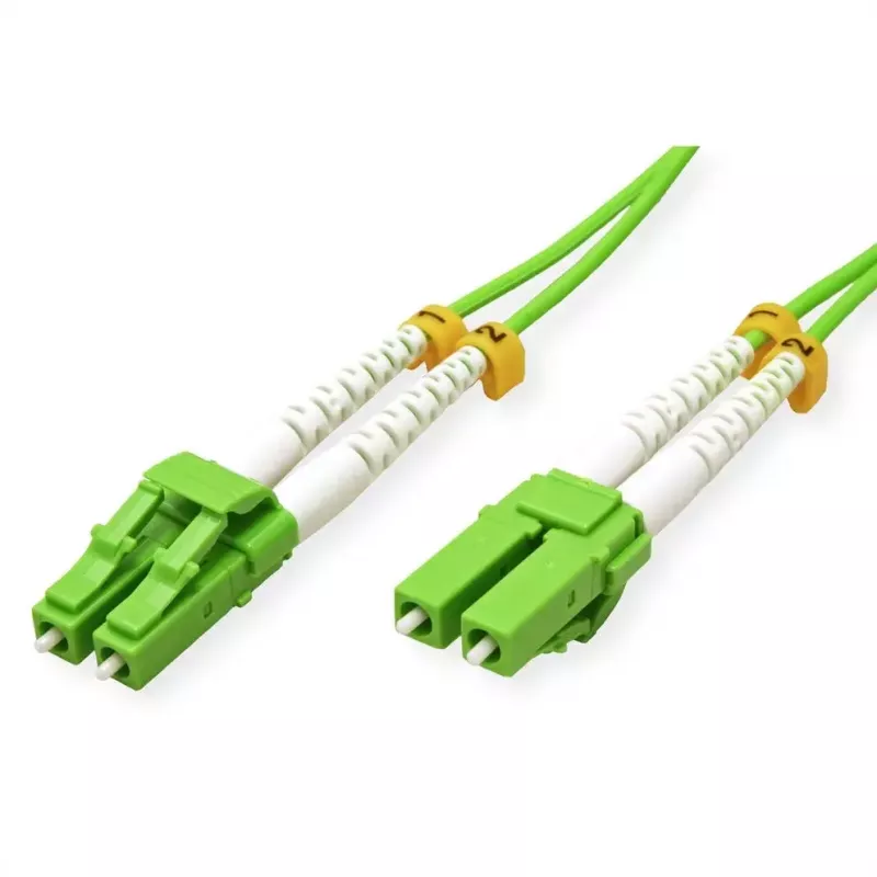 ROLINE InfiniBand glasvezelkabel 7m 2x LC OM5 groen