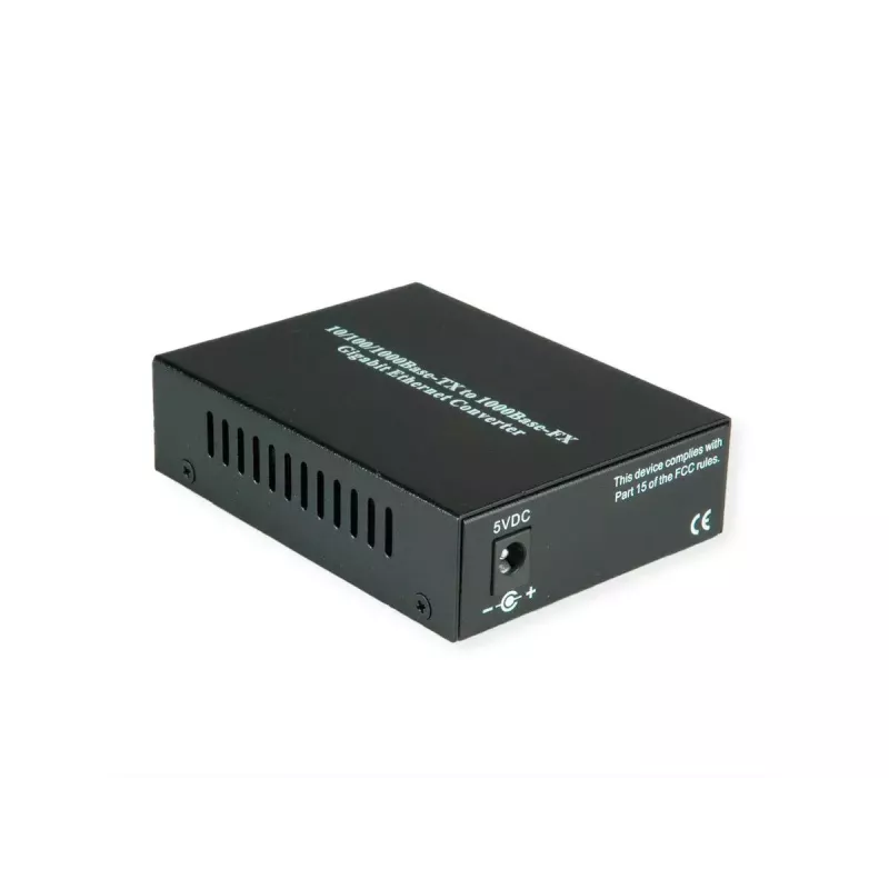 Netwerk-mediaconverter VALUE 21.99.1199 1000 Mbit/s multimode zwart