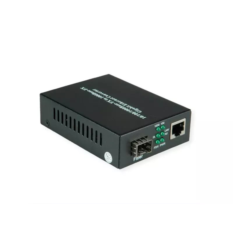 Netwerk-mediaconverter VALUE 21.99.1199 1000 Mbit/s multimode zwart