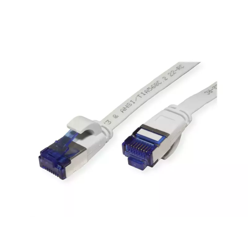 Netwerkkabel VALUE 21.99.2111 1m Cat6a F/UTP grijs