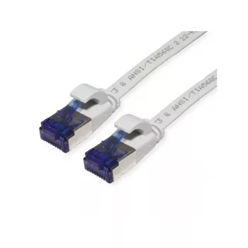 Netwerkkabel VALUE 21.99.2111 1m Cat6a F/UTP grijs
