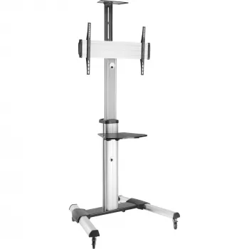 InLine in hoogte verstelbare tv-wagen, voor LED-tv 37 inch–70 inch (94–178 cm), max. 50 kg