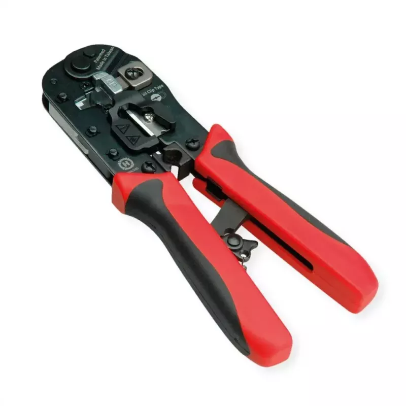 Kabelkrimptang VALUE 25.99.8794 zwart rood 190 mm 347 g