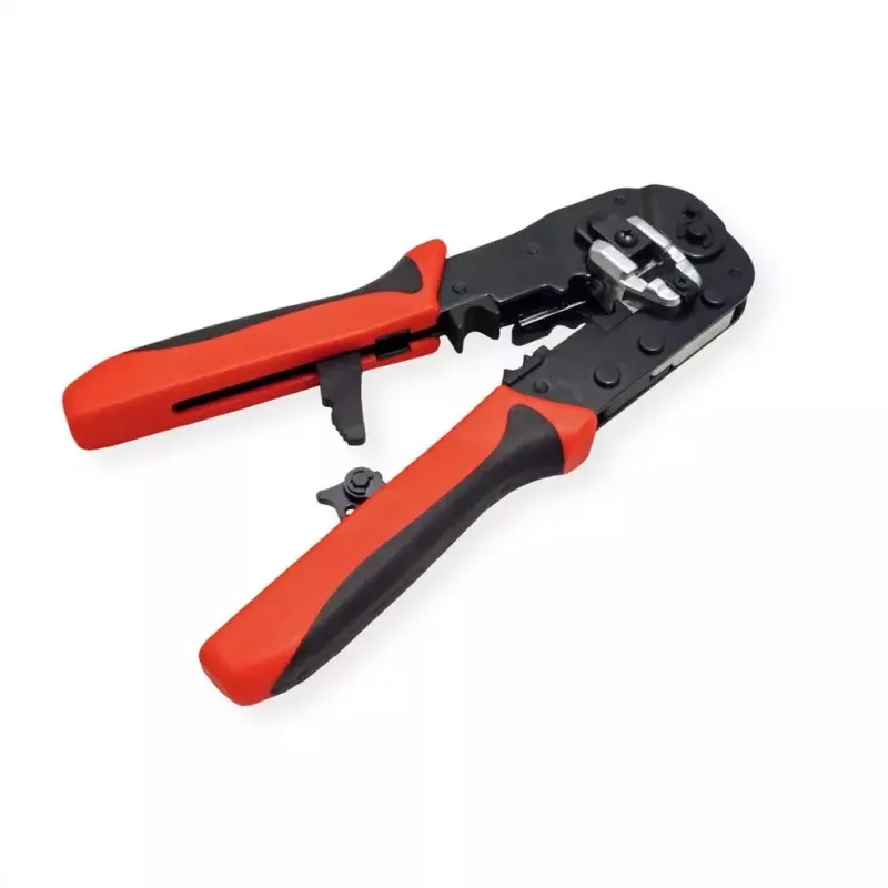 Kabelkrimptang VALUE 25.99.8794 zwart rood 190 mm 347 g