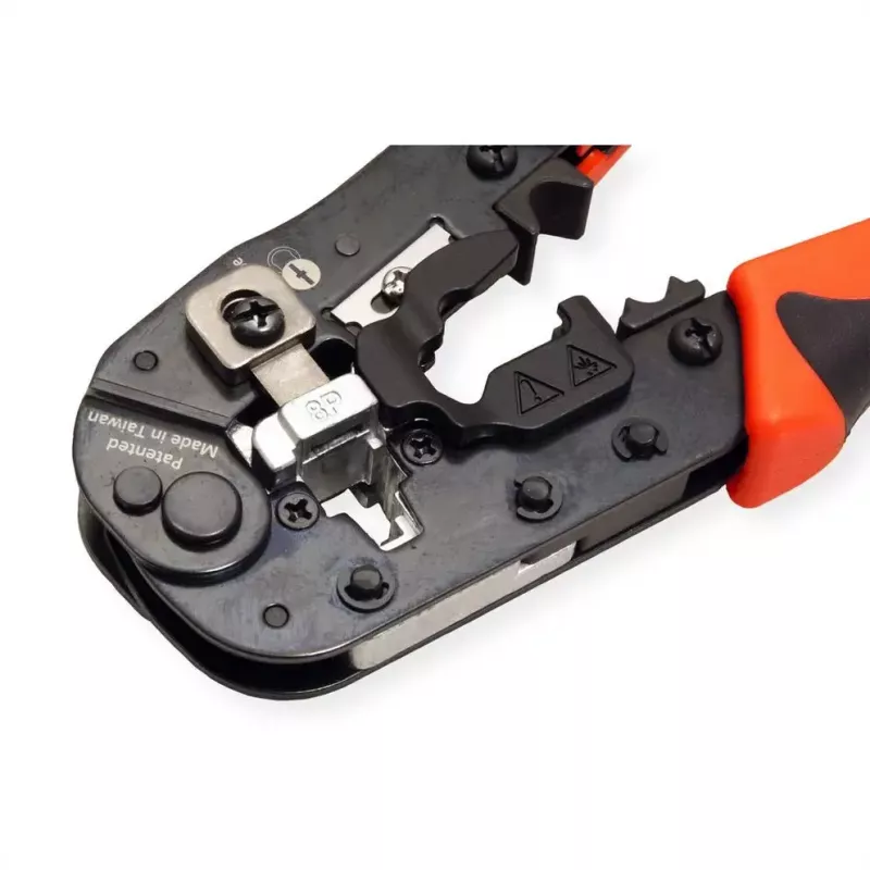 Kabelkrimptang VALUE 25.99.8794 zwart rood 190 mm 347 g