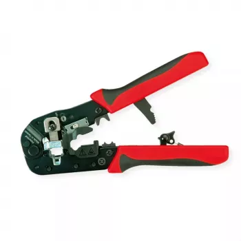 Kabelkrimptang VALUE 25.99.8794 zwart rood 190 mm 347 g