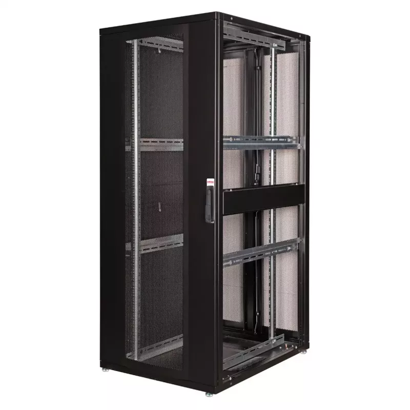 Vrijstaand rack ROLINE 19 inch serverrack Pro 42 U 800x1000 zwart