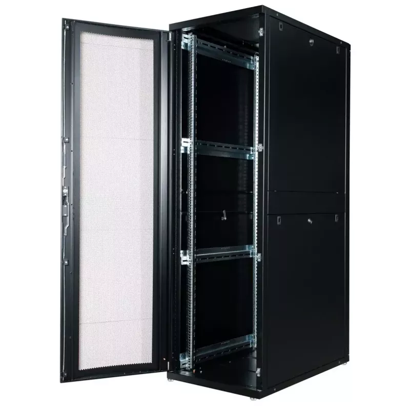 Vrijstaand rack ROLINE 19 inch serverrack Pro 42 U 600x1000 zwart