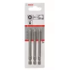 Schroefbits Bosch 2607001535 extra hard PH2 3 stuks 89 mm
