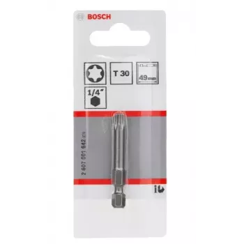 Schroefbit Bosch 2607001642 T30 extra hard 49 mm