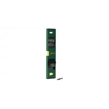 Bosch 2607017070 Schroevendraaierbitset met waterpas, 17 stuks
