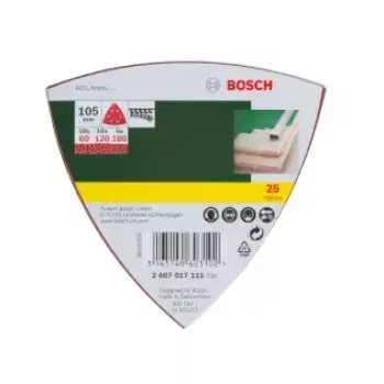 Bosch 2607017111 25 stuks schuurbladen