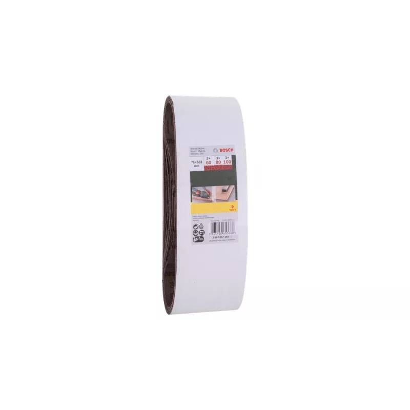 Schuurbandset Bosch 2607017155