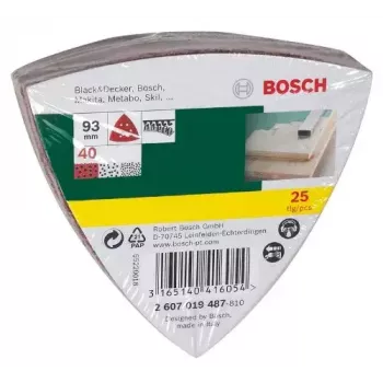 Bosch 2 607 019 487 schuuraccessoires 25 stuks