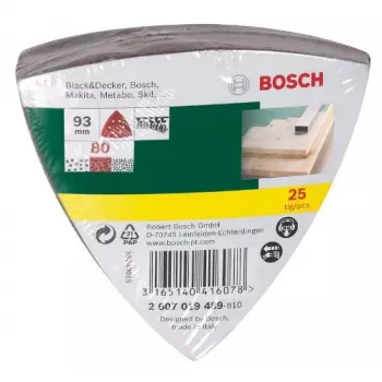 Bosch 2 607 019 489 schuuraccessoires 25 stuks