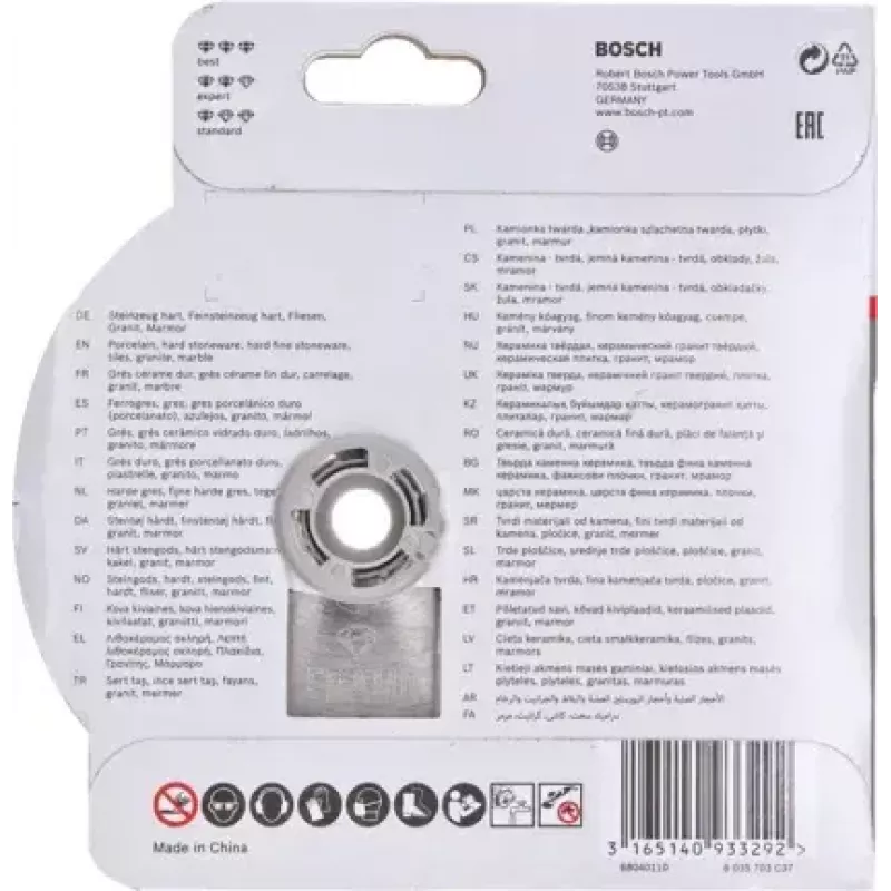 Bosch 2 608 615 132 haakse slijper accessoire doorslijpschijf