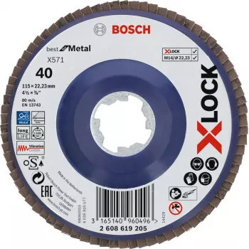 Bosch 2 608 619 205 haakse slijper accessoire afbraamschijf