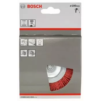 Draadborsel Bosch 2 608 622 055 10 cm diameter 6 mm schacht