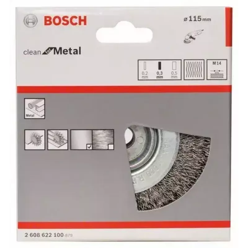 Draadborsel Bosch 2 608 622 100 11,5 cm schachtdiameter 1,4 cm