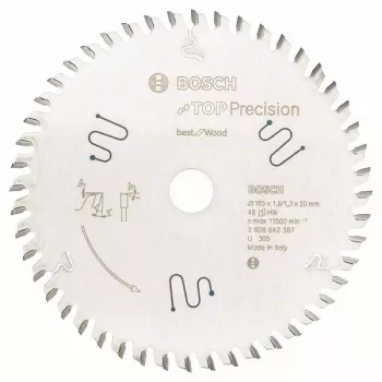 Bosch 2 608 642 387 cirkelzaagblad 16,5 cm 1 stuk