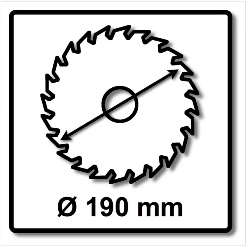 Bosch 2608644049 cirkelzaagblad 19 cm 1 stuk