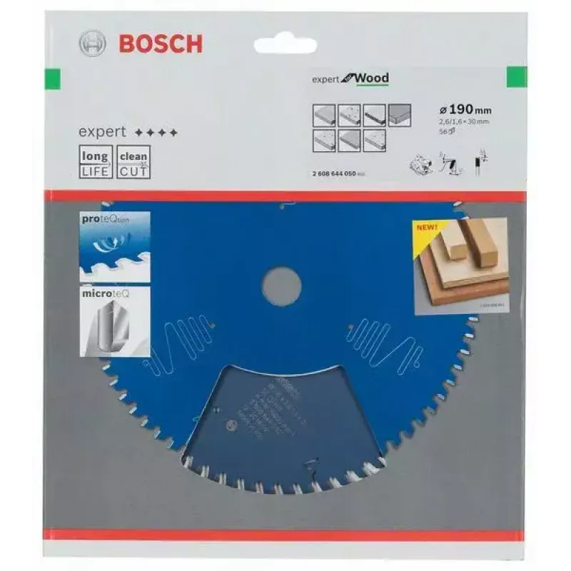 Cirkelzaagblad Bosch 2 608 644 050 19 cm
