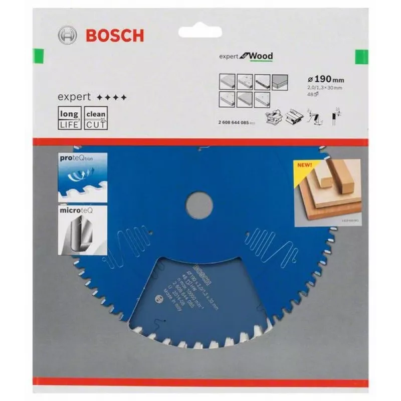 Bosch 2 608 644 085 cirkelzaagblad 19 cm 1 stuk