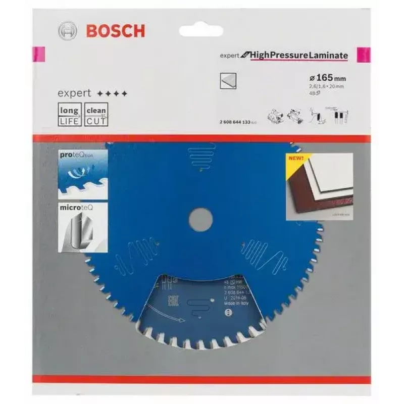 Bosch 2608644133 cirkelzaagblad 16,5 cm 1 stk.