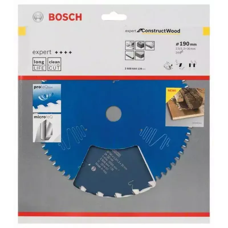 Cirkelzaagblad Bosch 2 608 644 139