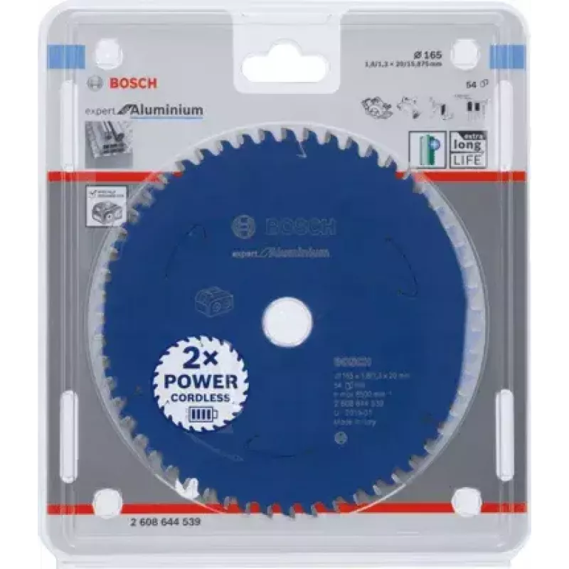 Bosch 2 608 644 539 cirkelzaagblad 16,5 cm 1 stuk