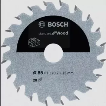 Bosch 2 608 837 666 cirkelzaagblad 8,5 cm 1 stk.