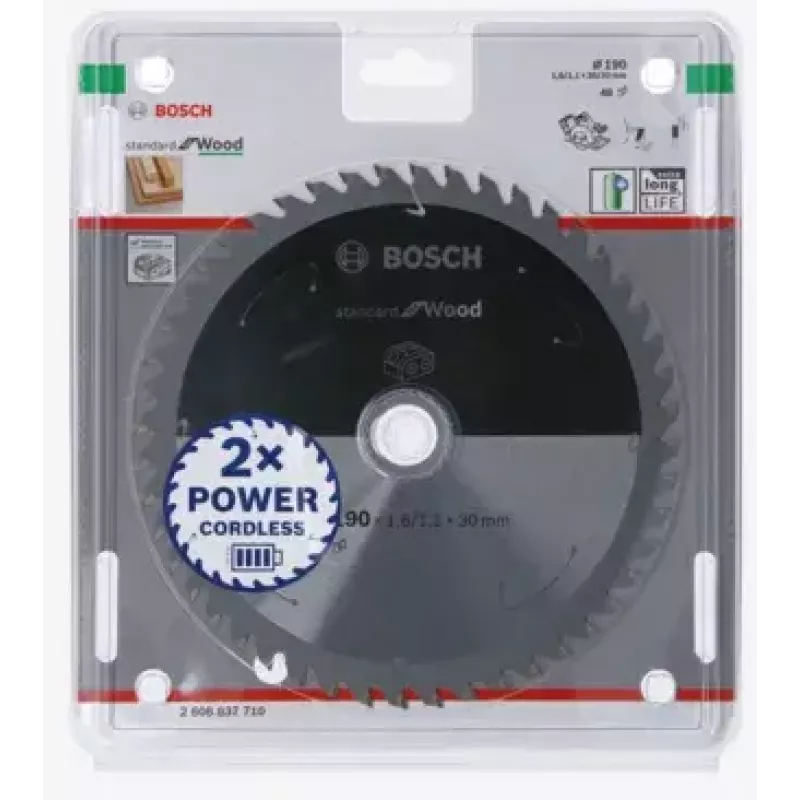 Bosch 2 608 837 710 cirkelzaagblad 19 cm 1 stuk
