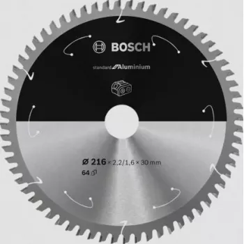 Bosch 2 608 837 776 cirkelzaagblad 21,6 cm 1 stuk
