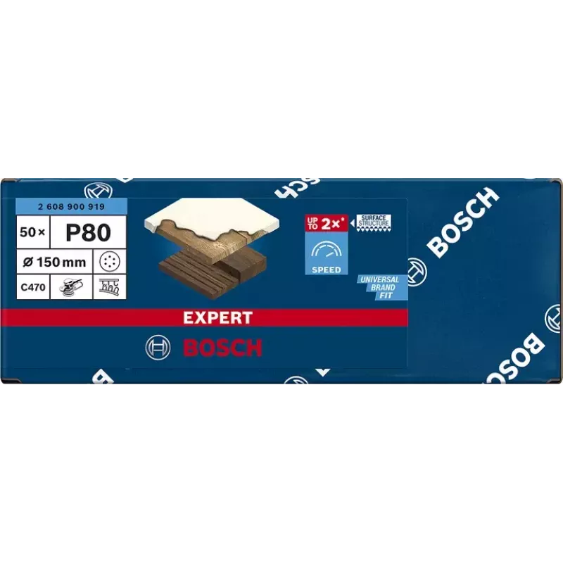 Schuurschijven Bosch Expert C470 50 stuks 2608900919