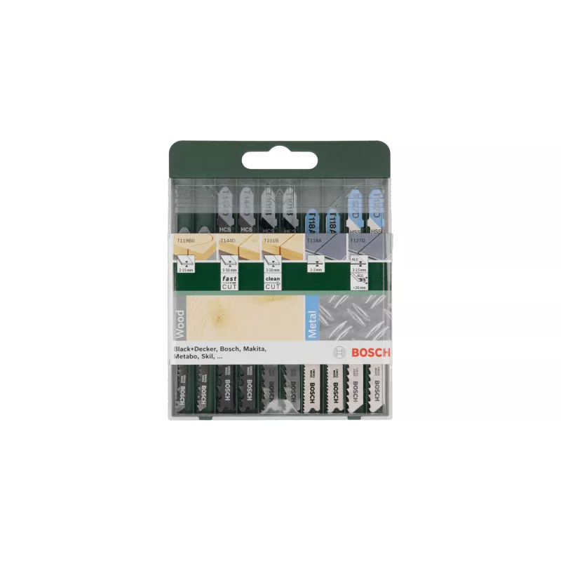 Bosch 2 609 256 746 decoupeer-/figuurzaag-/reciprozaagbladset