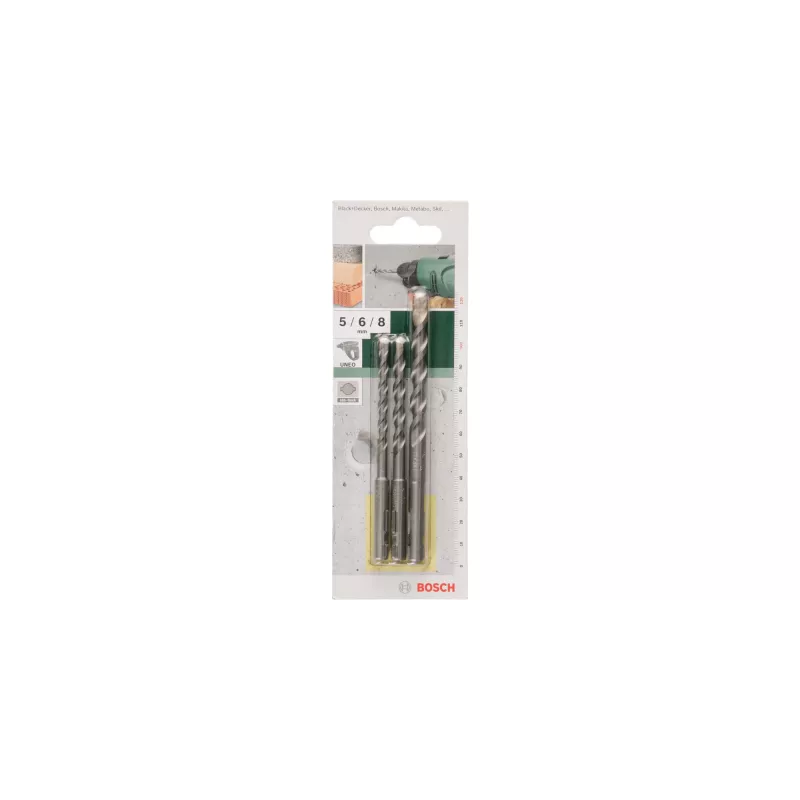Bosch 3-delige betonborenset SDS-Quick