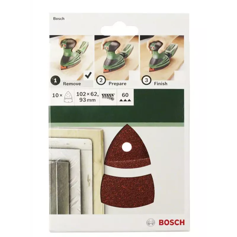 Bosch 2609256A65 10 stuks schuurbladen