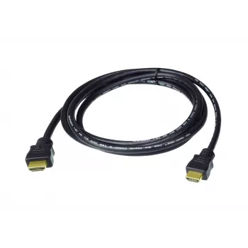 ATEN High Speed HDMI-kabel met Ethernet True 4K (4096X2160 @ 60 Hz); 1 m HDMI-kabel met Ethernet