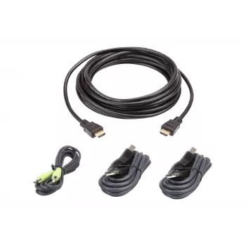 ATEN 2L-7D03UHX4 USB HDMI Secure KVM-kabelset, 3 m