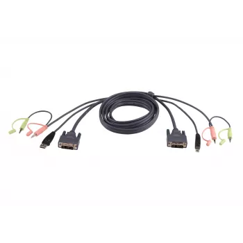 ATEN DVI-D Dual Link USB KVM-kabel 5 m