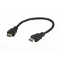 ATEN High Speed HDMI-kabel met Ethernet True 4K (4096x2160 @ 60Hz); 0,3 m HDMI-kabel met Ethernet