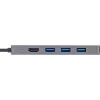 InLine USB 3.2 USB-C multi-hub (3x USB-A + USB-C) - kaartlezer - HDMI - OTG