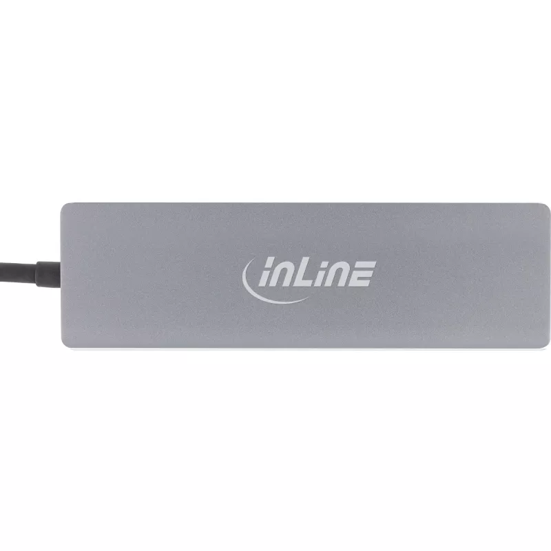 InLine USB 3.2 USB-C multi-hub (3x USB-A + USB-C) - kaartlezer - HDMI - OTG