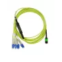 BlueOptics InfiniBand/glasvezelkabel 10 m MPO 4x LC LC/APC