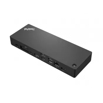 Lenovo 40B00300IT laptop-dockingstation/portreplicator bedraad Thunderbolt 4 zwart, rood