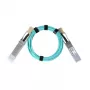 InfiniBand/glasvezelkabel BlueOptics 470-ABOC-BO QSFP28 AOC 30 m aqua