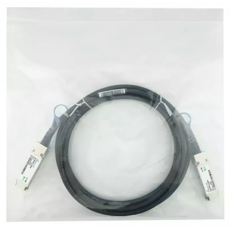 InfiniBand-/glasvezelkabel BlueOptics 470-ABPY 1 m QSFP28 zwart